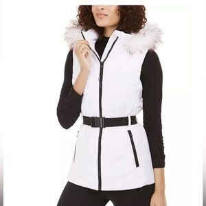 Michael Kors white vest